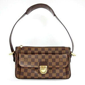 Louis Vuitton Ravello Ebene Brown Shoulder Bag Tote Handbag